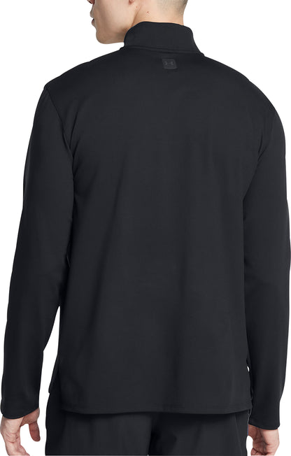 Under Armour Meridian Half Zip Long Sleeve Mens Running Top - Black