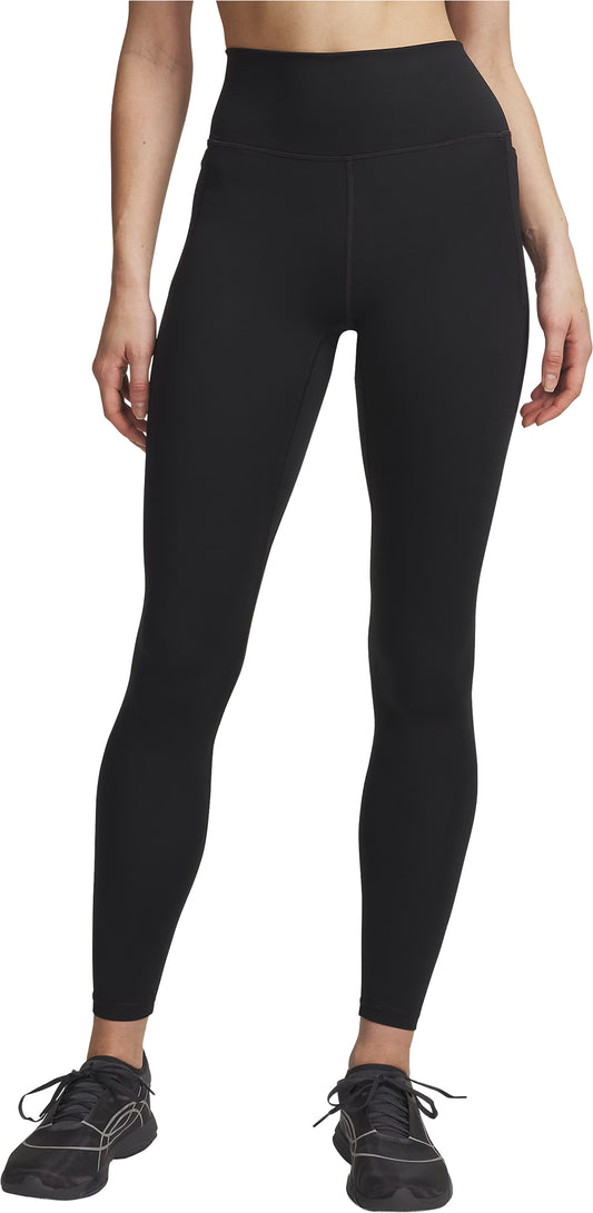 Under Armour Meridian Womens Long Running Tights - Black