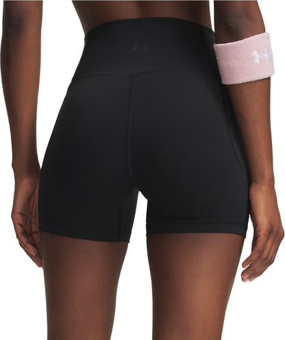 Under Armour Meridian Middy Womens Short Running Tights - Black