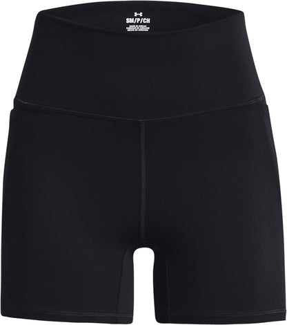 Under Armour Meridian Middy Womens Short Running Tights - Black