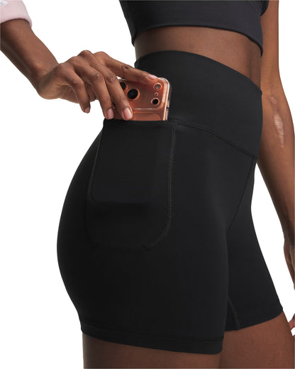 Under Armour Meridian Middy Womens Short Running Tights - Black