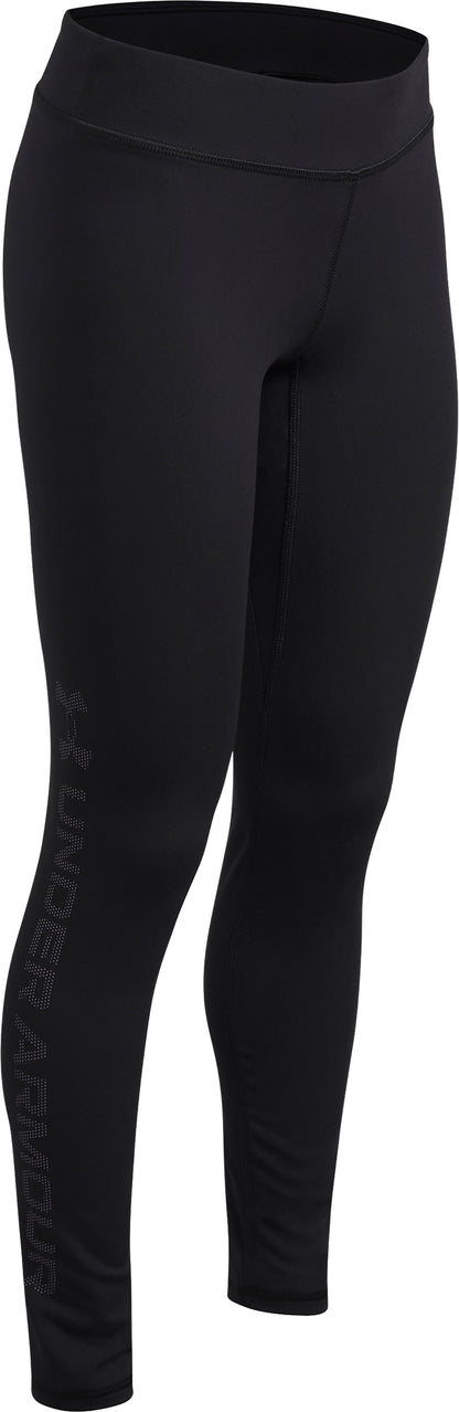 Under Armour Motion Branded Junior Long Running Tights - Black