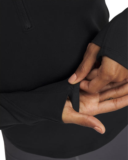 Under Armour Motion Half Zip Long Sleeve Womens Running Top - Black