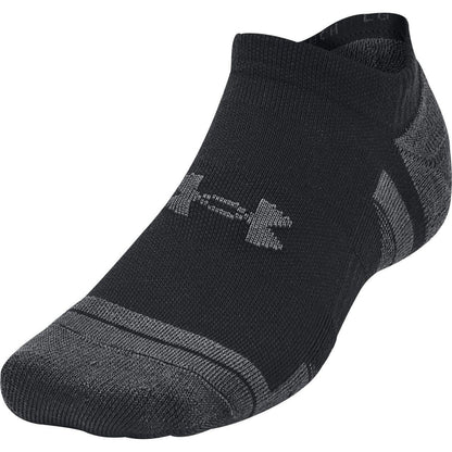 Under Armour Performance Pack No Show Socks Front - Front View