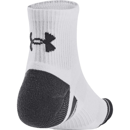 Under Armour Performance Tech Pack Quarter Socks Back View