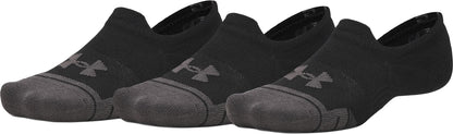 Under Armour Performance Tech (3 Pack) Ultra Low Socks - Black