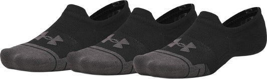 Under Armour Performance Tech (3 Pack) Ultra Low Socks - Black