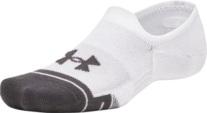 Under Armour Performance Tech (3 Pack) Ultra Low Socks - White