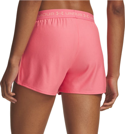 Under Armour Play Up 3 Inch Womens Running Shorts - Pink