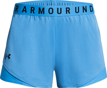 Under Armour Play Up 3.0 Twist Womens Running Shorts - Blue