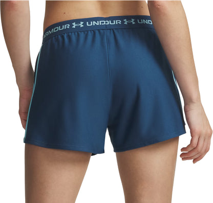 Under Armour Play Up 3 Inch Womens Running Shorts - Blue