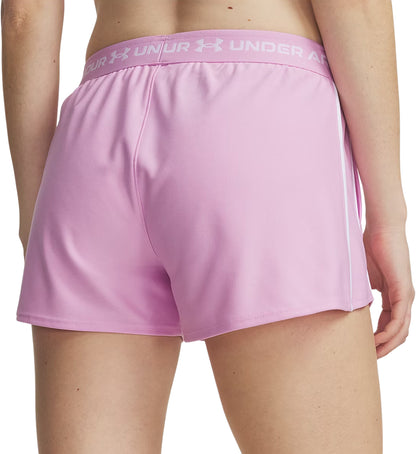 Under Armour Play Up Womens Running Shorts - Pink
