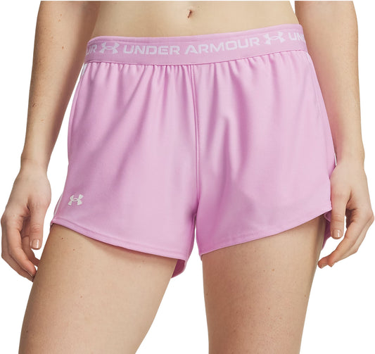 Under Armour Play Up Womens Running Shorts - Pink