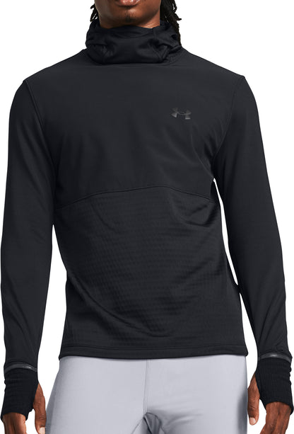Under Armour Qualifier Cold Mens Running Hoody - Black