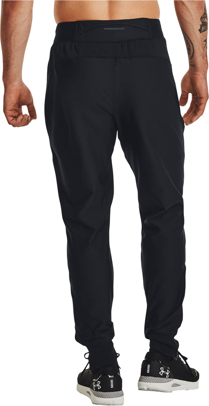 Under Armour Qualifier Run Elite Mens Running Pants - Black