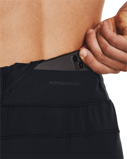 Under Armour Qualifier Run Elite Mens Running Pants - Black