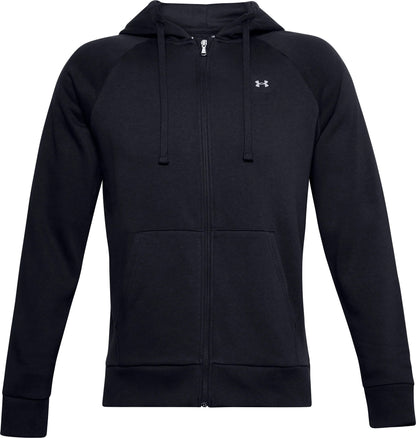 Under Armour Rival Rival Fleece Full Zip Mens Training Hoody - Black
