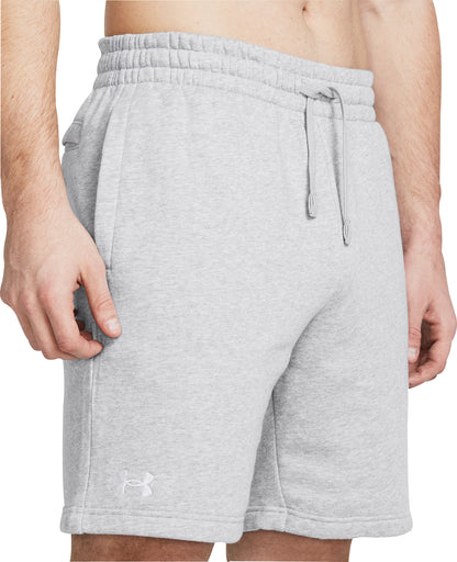 Under Armour Rival Fleece Mens Training Shorts - Grey