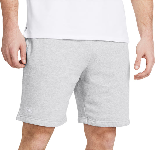Under Armour Rival Fleece Mens Training Shorts - Grey