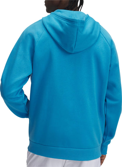 Under Armour Rival Fleece Full Zip Mens Training Hoody - Blue