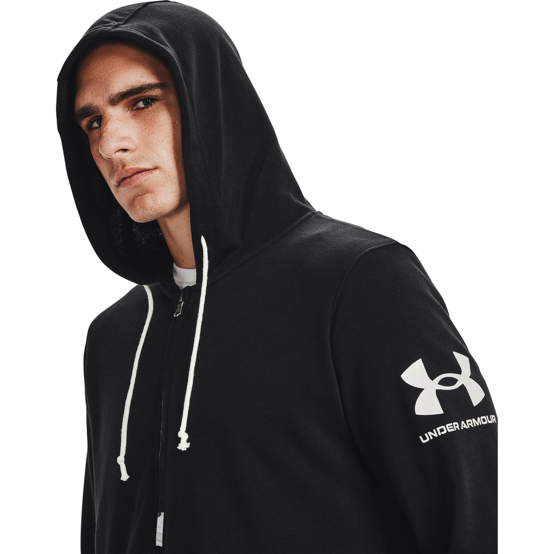 Under Armour Rival Terry Full Zip Hoody Details