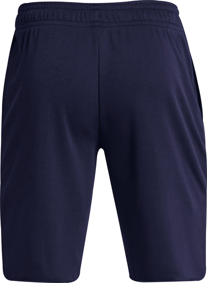 Under Armour Rival Terry Mens Training Shorts - Blue