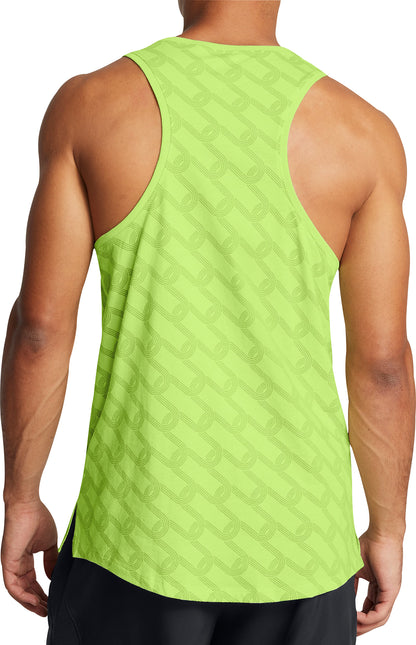 Under Armour Run Anywhere Mens Running Vest - Green