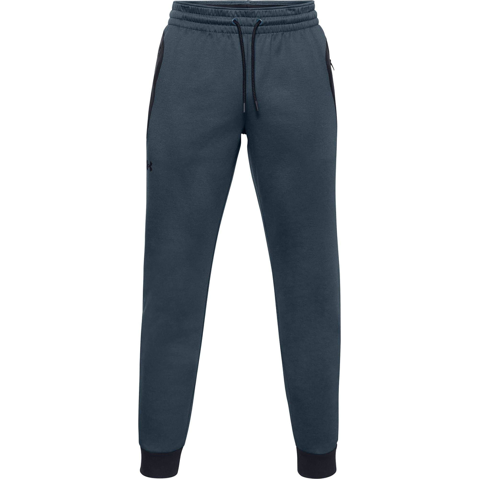 Under Armour Rush Mens Fleece Joggers Blue Start Fitness