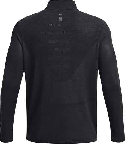 Under Armour Seamless Stride Half Zip Long Sleeve Mens Running Top - Black