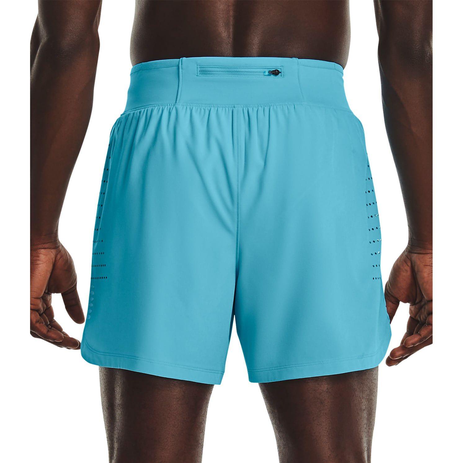 Under Armour Speedpocket 5 Inch Mens Running Shorts - Blue – Start Fitness