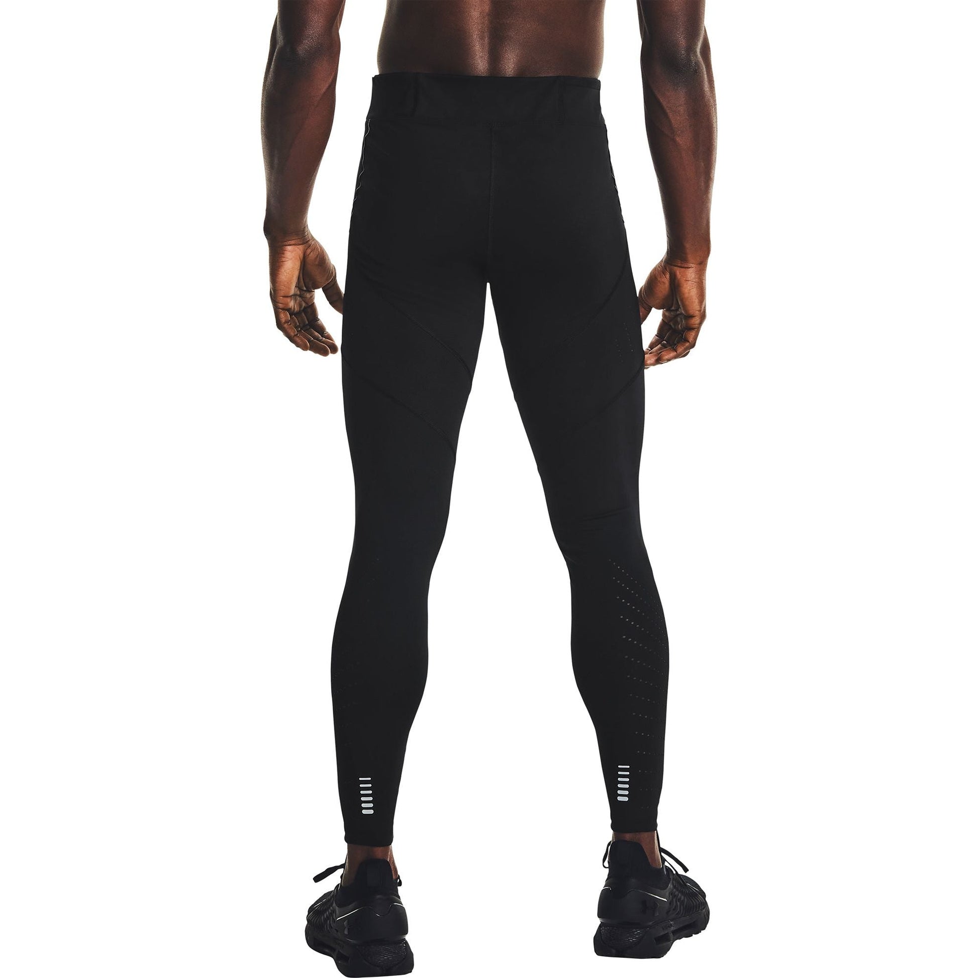 UNDER ARMOUR Regular Workout Pants 'Speedpocket' in Black