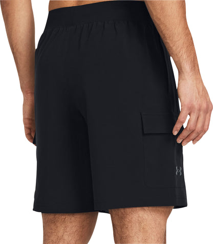 Under Armour Stretch Woven Cargo Mens Training Shorts - Black