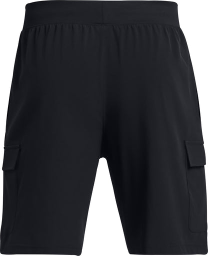 Under Armour Stretch Woven Cargo Mens Training Shorts - Black
