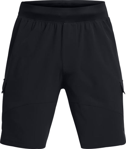 Under Armour Stretch Woven Cargo Mens Training Shorts - Black