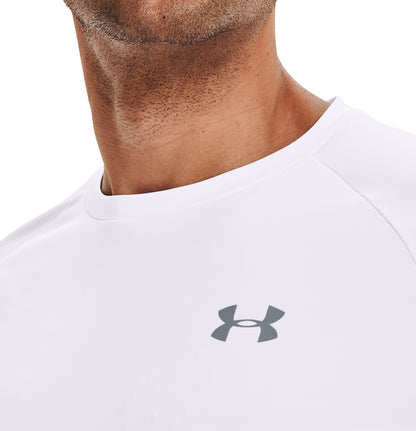 Under Armour Tech 2.0 Short Sleeve Mens Training Top - White