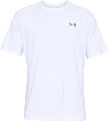 Under Armour Tech 2.0 Short Sleeve Mens Training Top - White