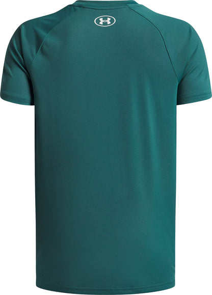 Under Armour Tech 2.0 Short Sleeve Junior Running Top - Green