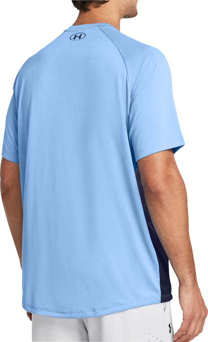Under Armour Tech Fade Short Sleeve Mens Training Top - Blue