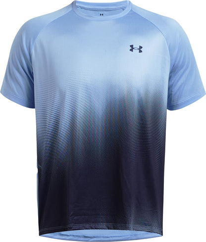 Under Armour Tech Fade Short Sleeve Mens Training Top - Blue