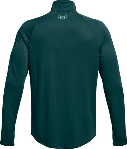 Under Armour Tech Half Zip Long Sleeve Mens Training Top - Green