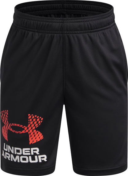 Under Armour Tech Logo Junior Running Shorts - Black