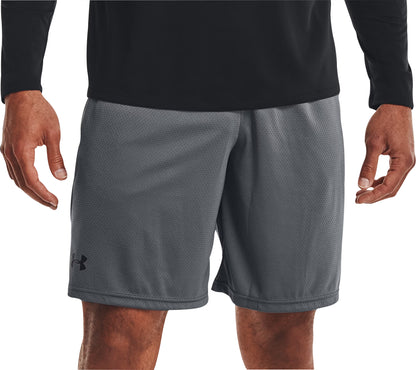 Under Armour Tech Mesh Mens Running Shorts - Grey