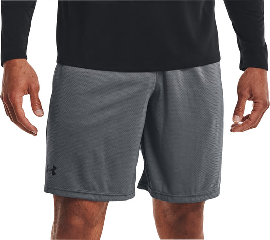 Under Armour Tech Mesh Mens Running Shorts - Grey