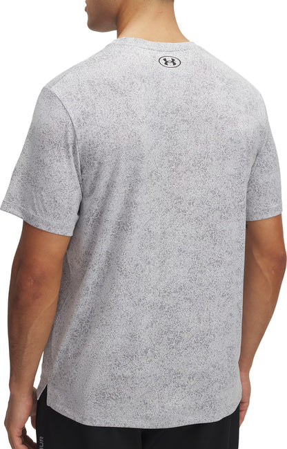 Under Armour Tech Pixelate Short Sleeve Mens Training Top - Grey