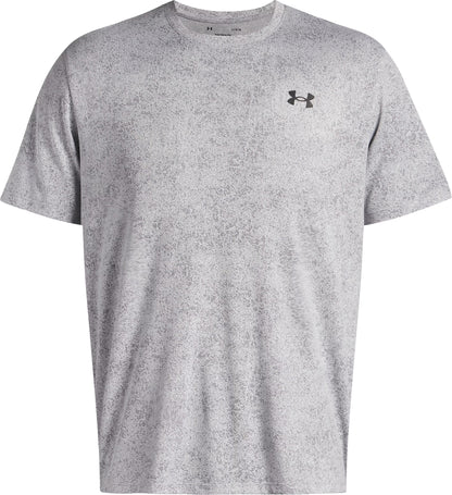 Under Armour Tech Pixelate Short Sleeve Mens Training Top - Grey