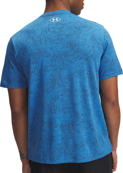 Under Armour Tech Pixelate Short Sleeve Mens Training Top - Blue