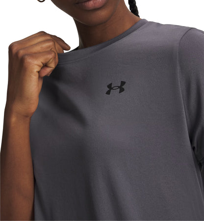 Under Armour Tech Short Sleeve Womens Running Top - Grey