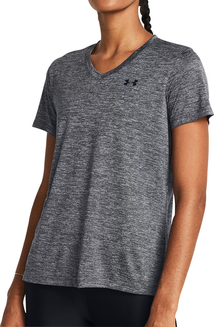 Under Armour Tech Twist Short Sleeve Womens Training Top - Grey