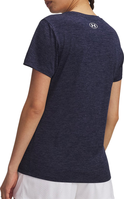 Under Armour Tech Twist Short Sleeve Womens Running Top - Blue