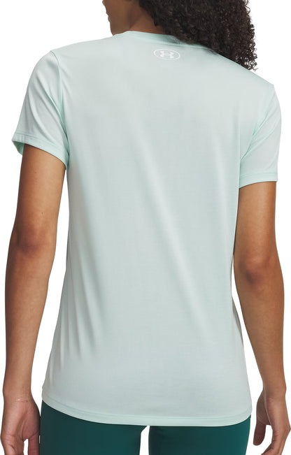 Under Armour Tech Twist Short Sleeve Womens Running Top - Green